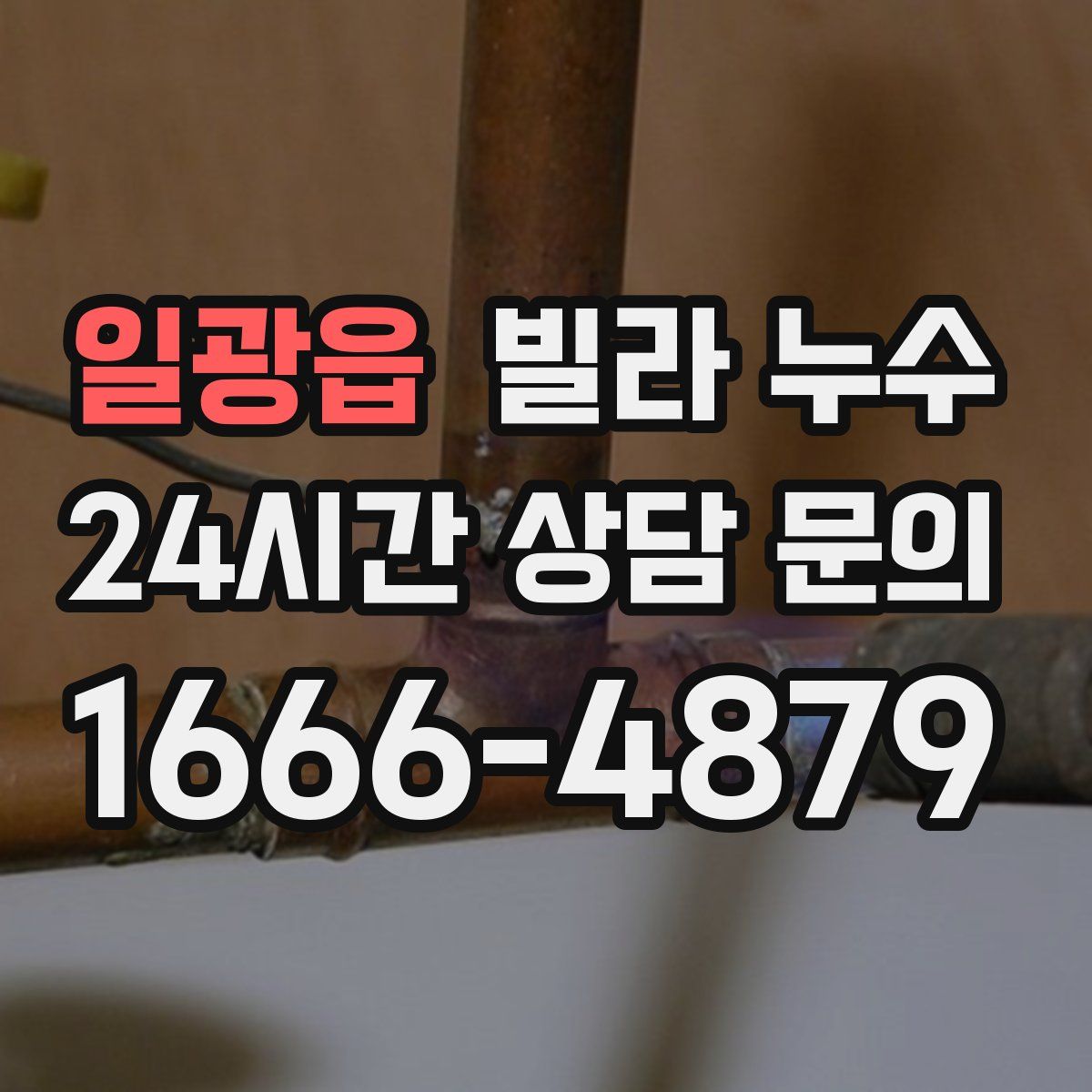 일광읍 빌라 누수