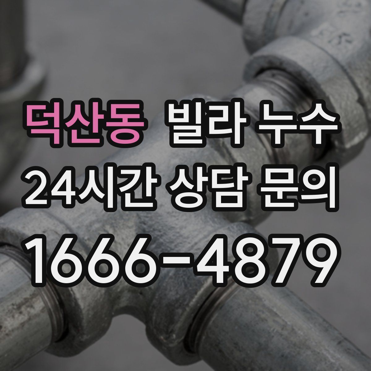 덕산동 빌라 누수