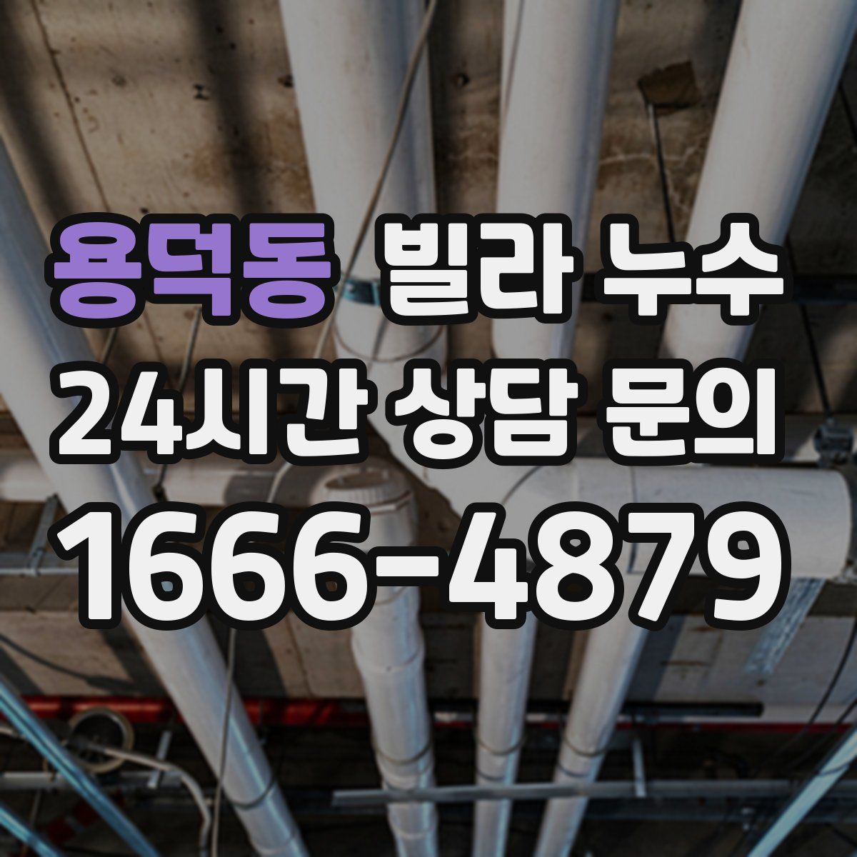 용덕동 빌라 누수