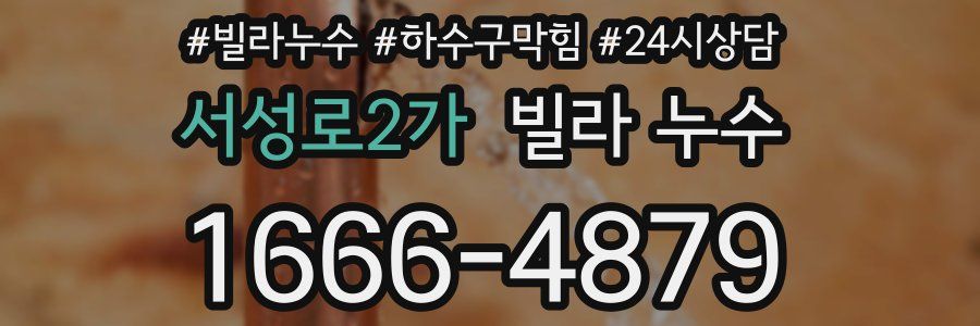 서성로2가 빌라 누수