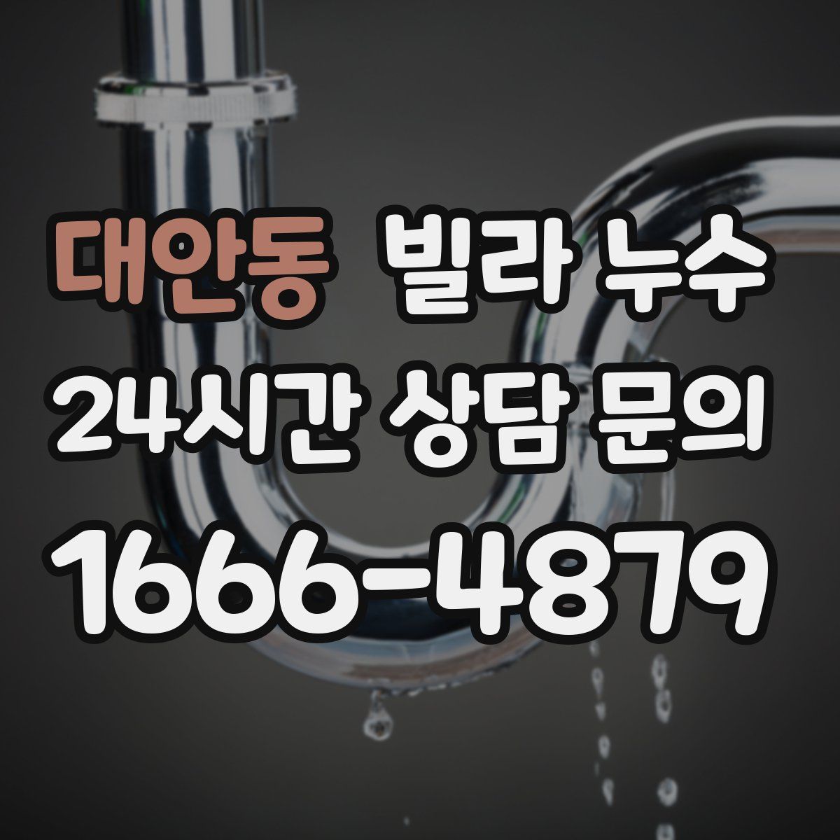 대안동 빌라 누수