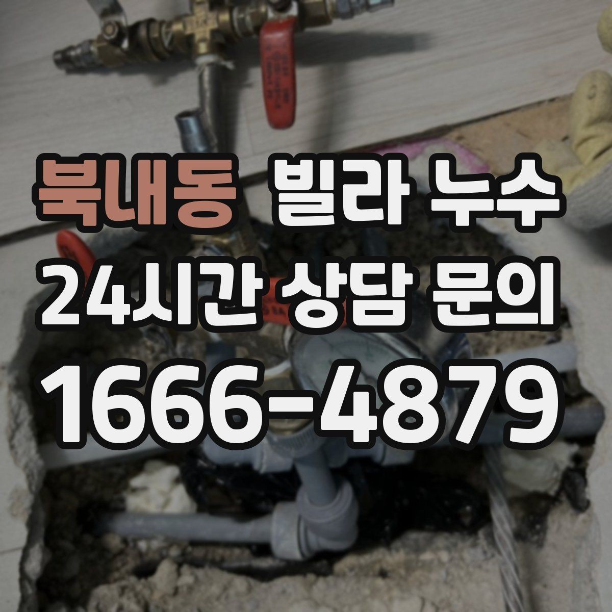 북내동 빌라 누수 천장 주변에서 퀴퀴한 냄새가 올라올 때