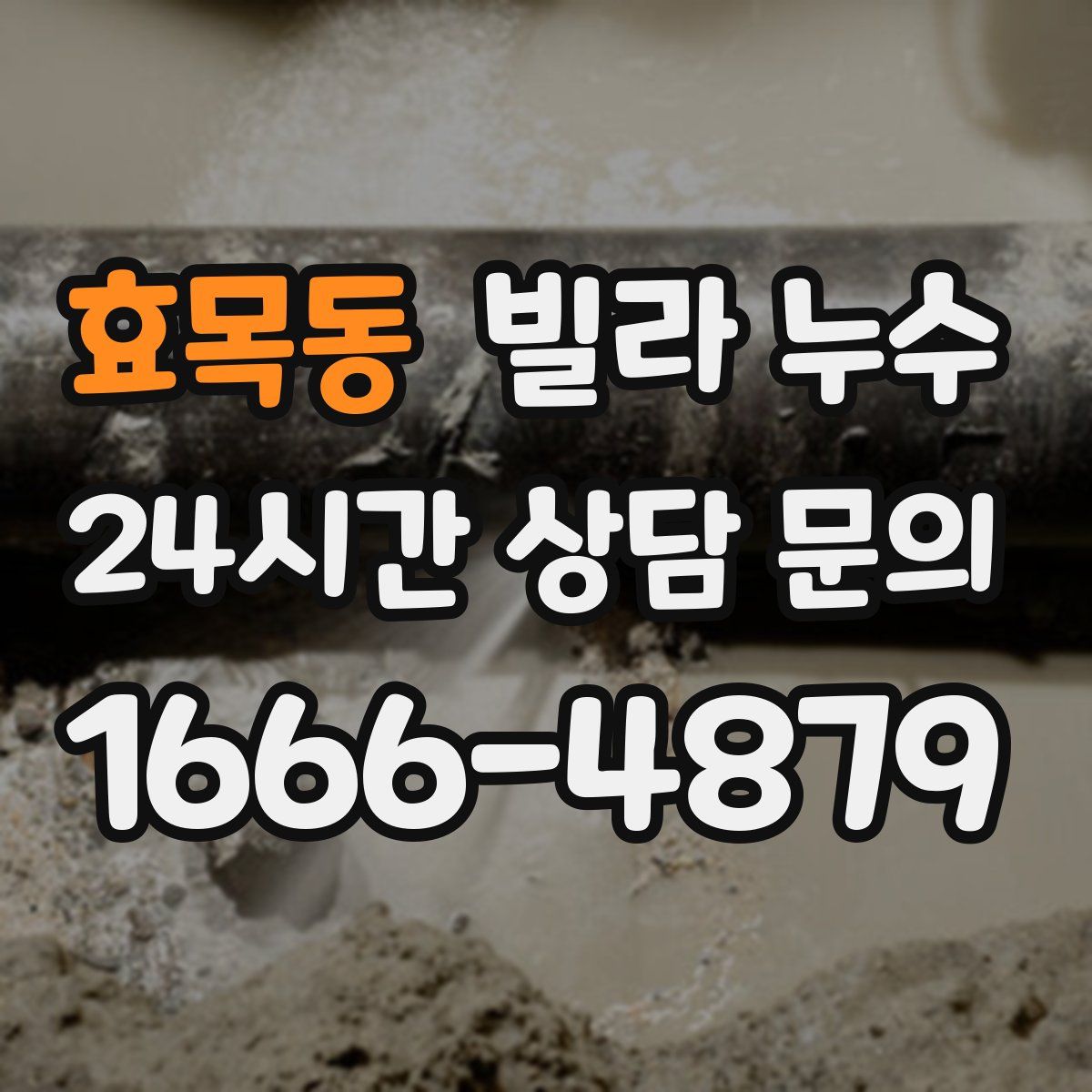 효목동 빌라 누수