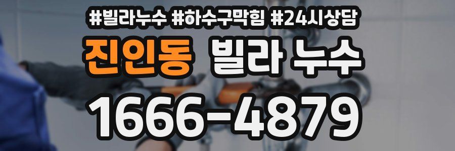 진인동 빌라 누수