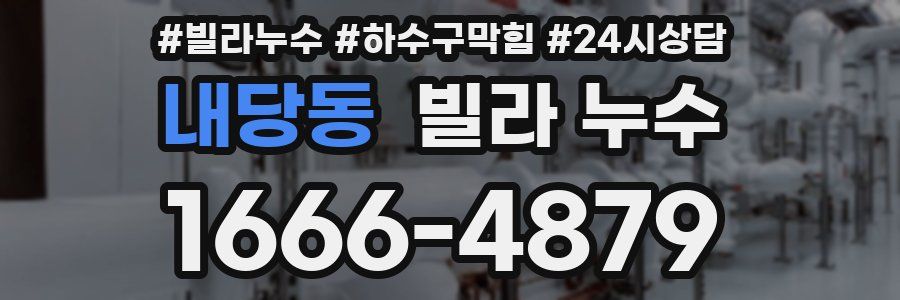 내당동 빌라 누수