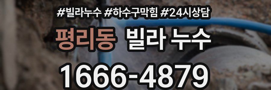 평리동 빌라 누수