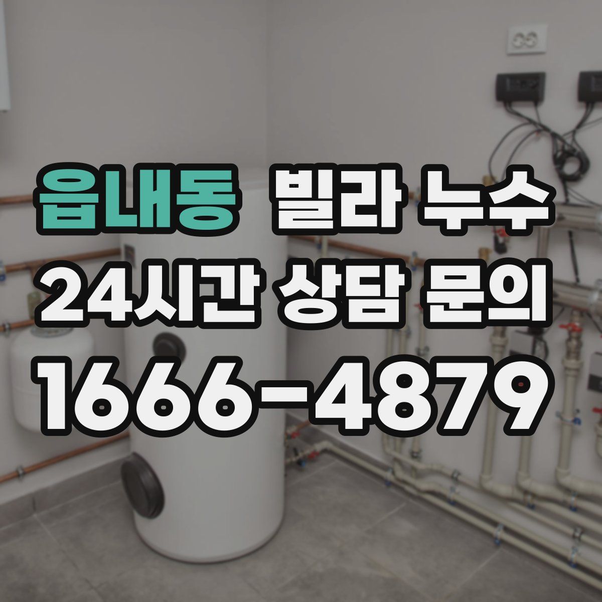 읍내동 빌라 누수