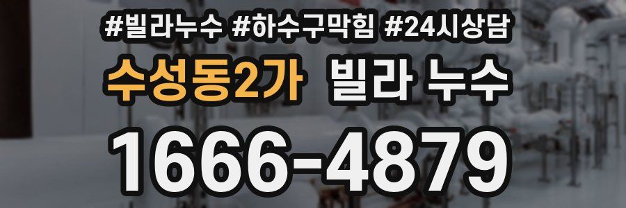 수성동2가 빌라 누수