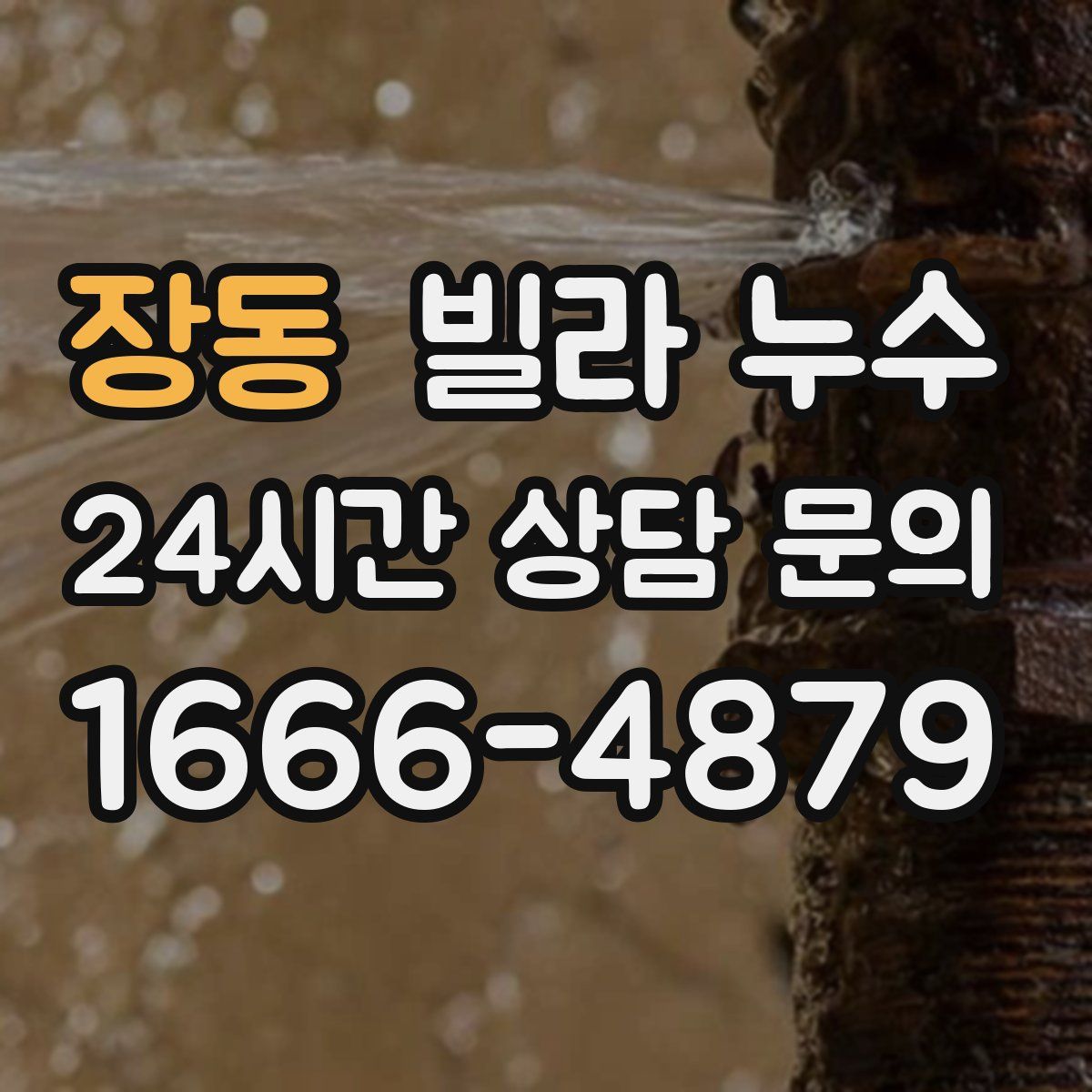 장동 빌라 누수