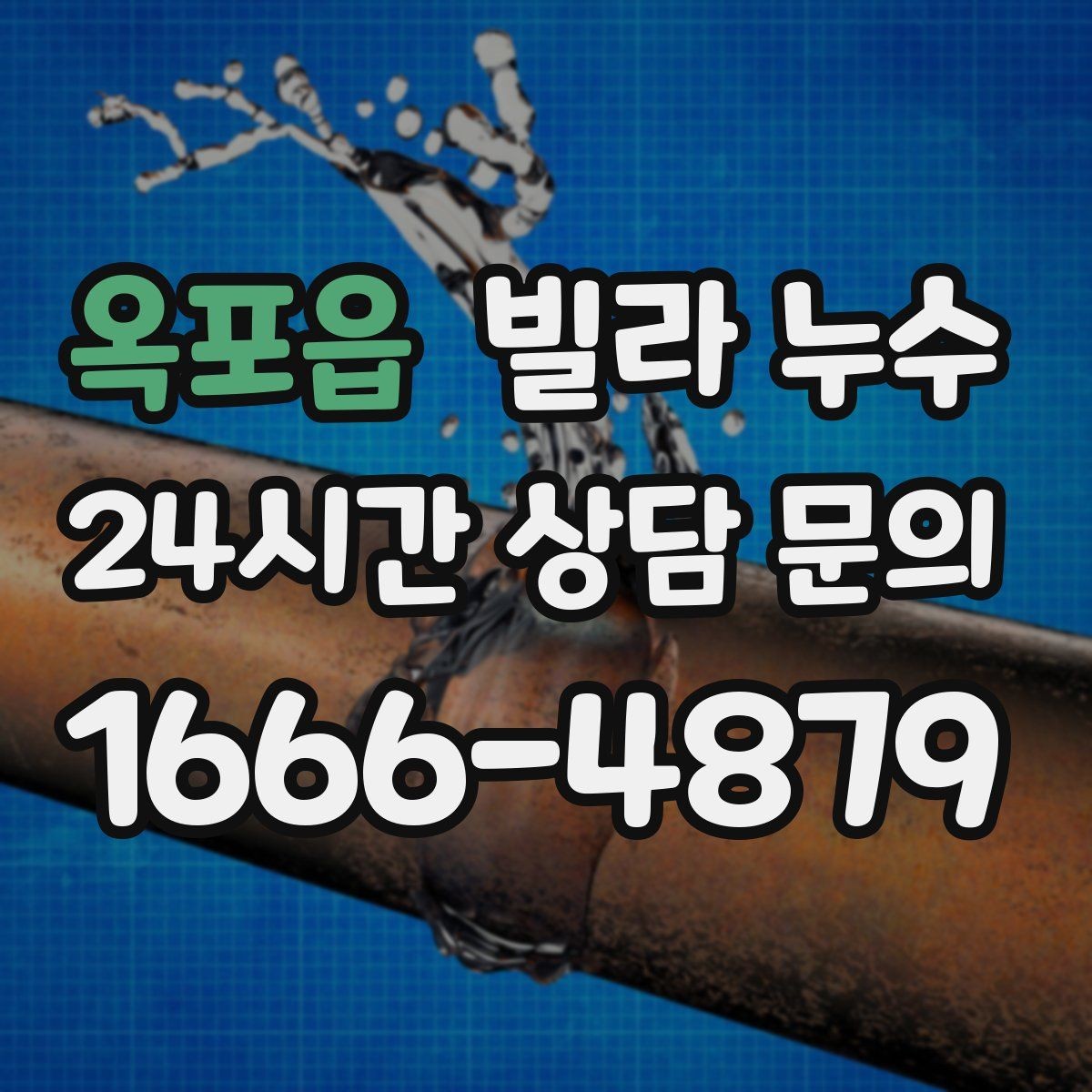 옥포읍 빌라 누수 베란다 물고임이 실내 누수처럼 보일 때
