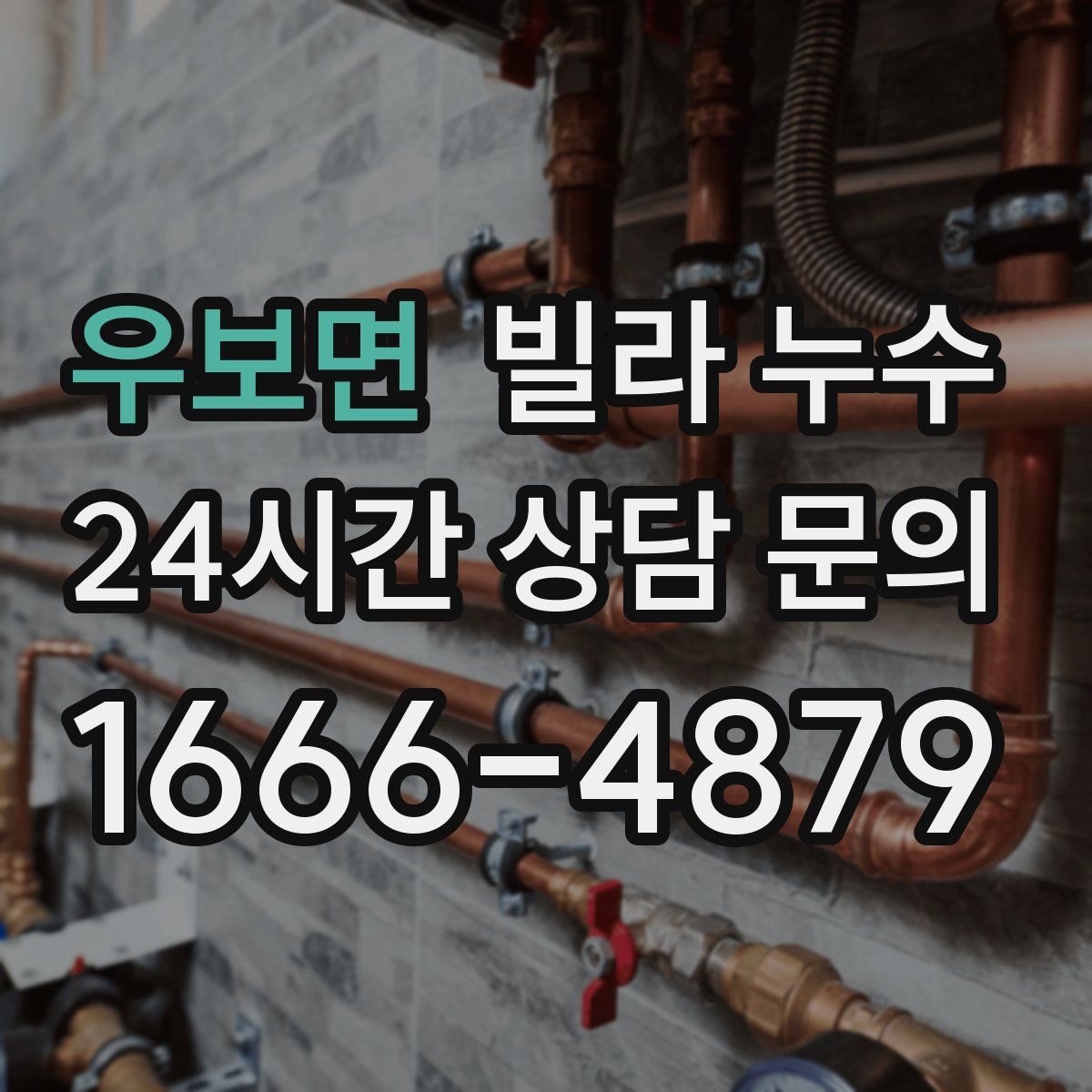 우보면 빌라 누수