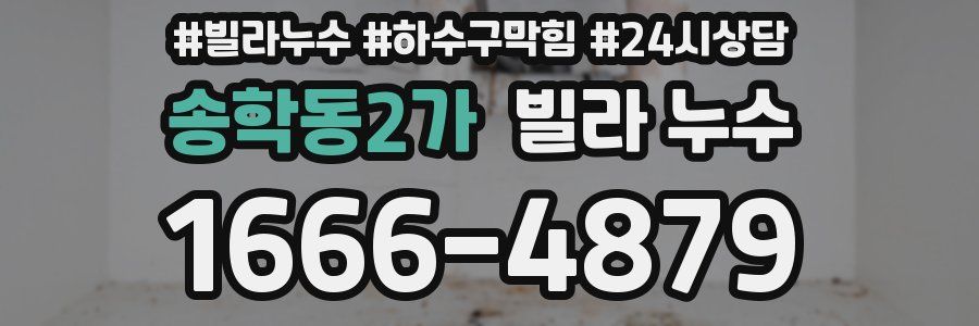 송학동2가 빌라 누수