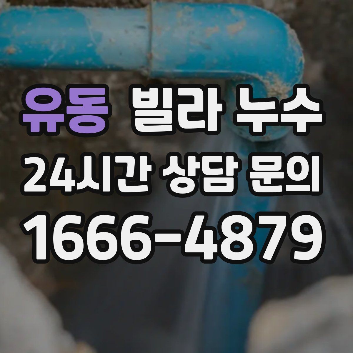 유동 빌라 누수 보일러 배관 문제로 바닥이 젖을 수 있을까