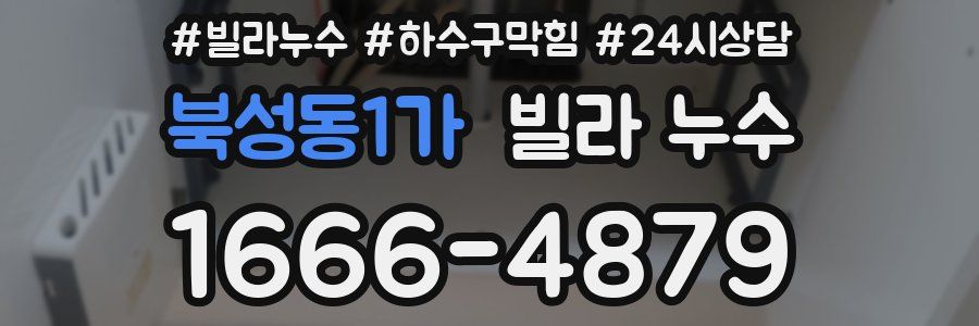 북성동1가 빌라 누수