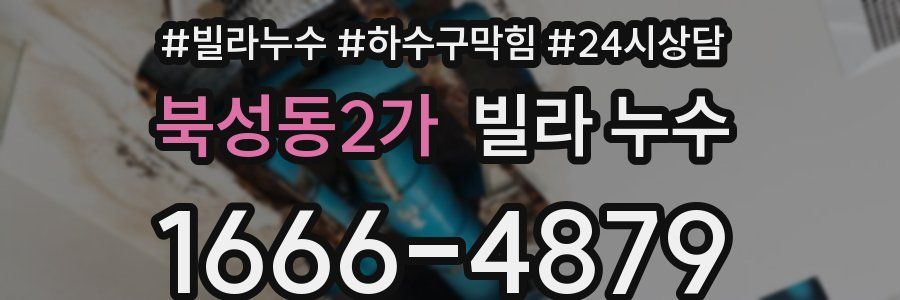 북성동2가 빌라 누수