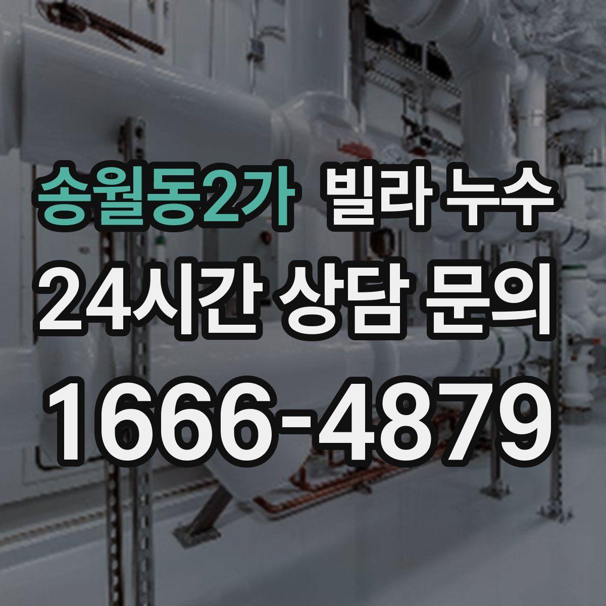 송월동2가 빌라 누수