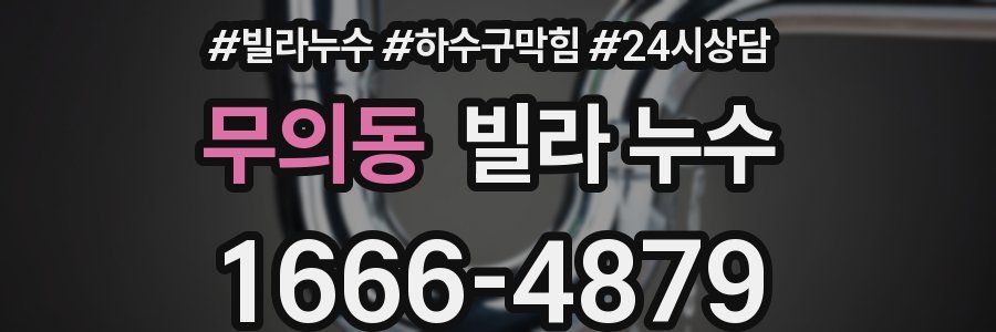 무의동 빌라 누수