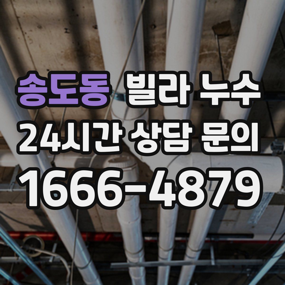 송도동 빌라 누수