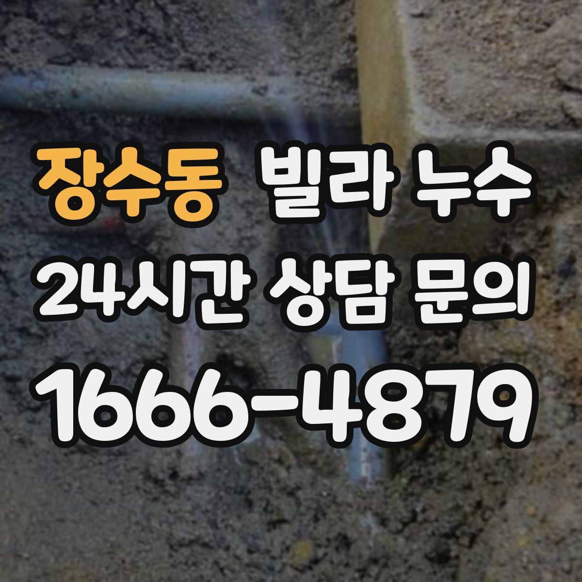 장수동 빌라 누수