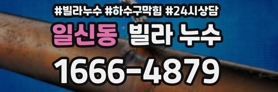 일신동 빌라 누수