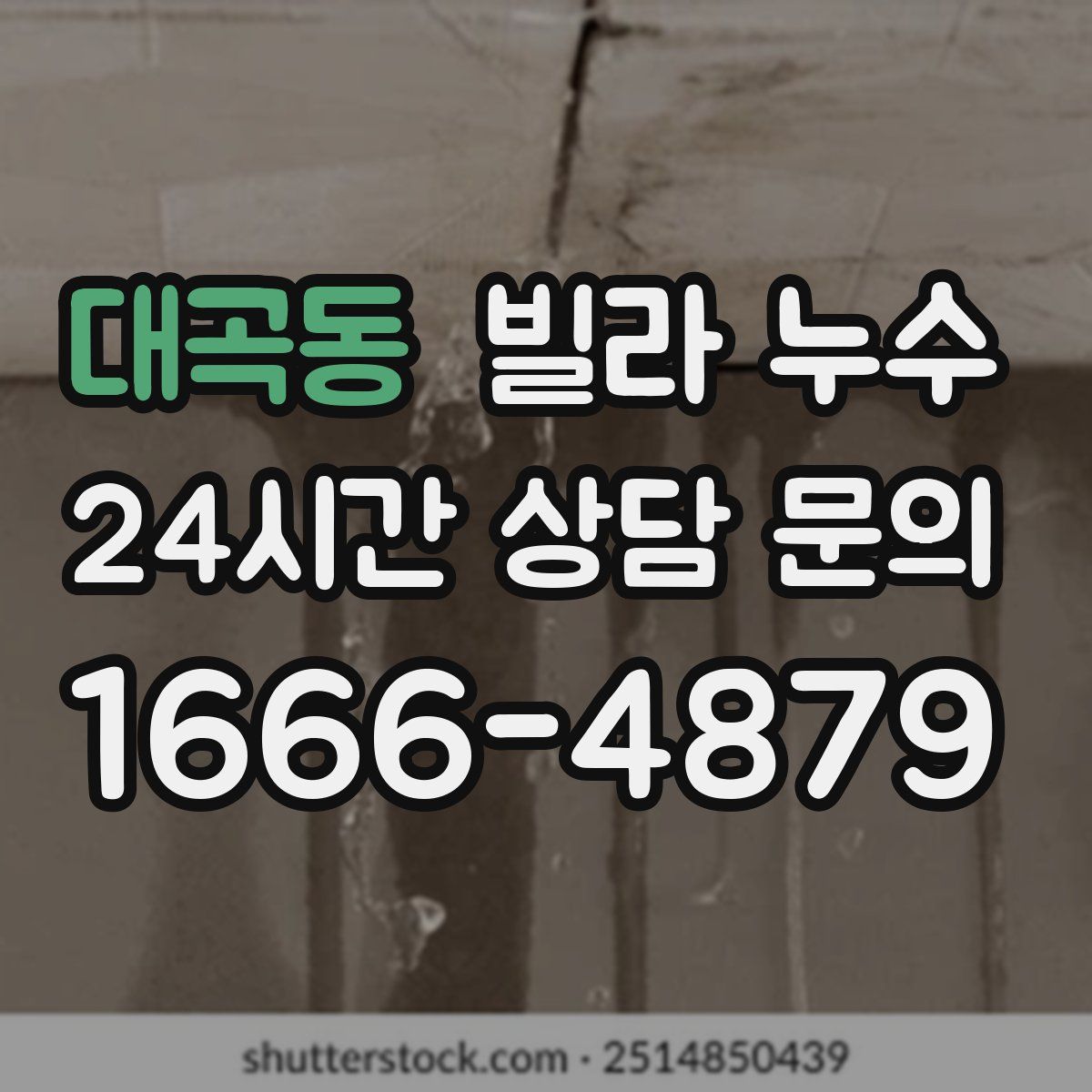 대곡동 빌라 누수