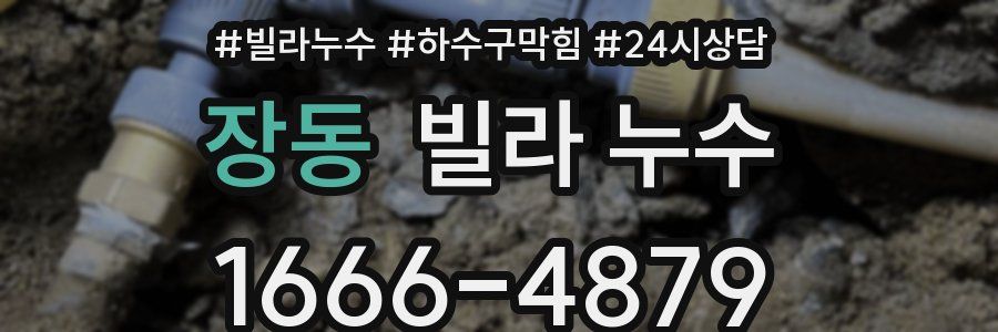 장동 빌라 누수