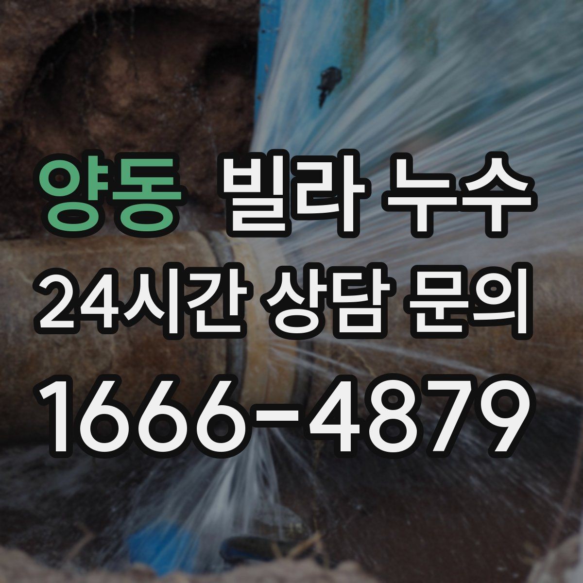 양동 빌라 누수 배수구 트랩 주변 물기와 악취가 반복될 때