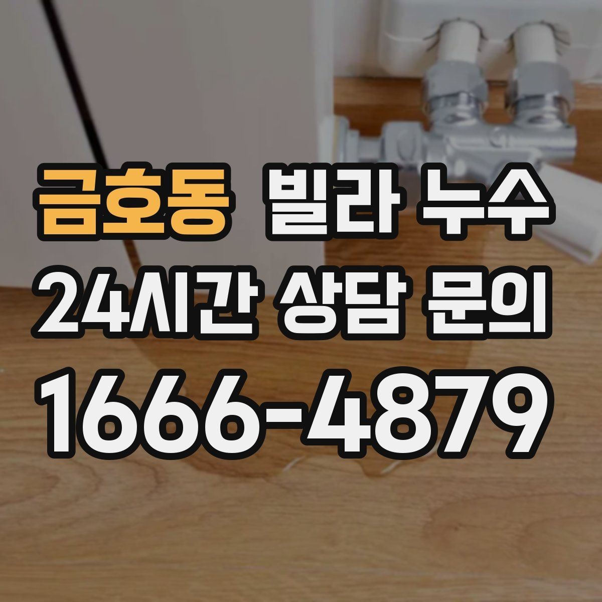 금호동 빌라 누수 오늘 바로 점검이 필요한 대표 증상