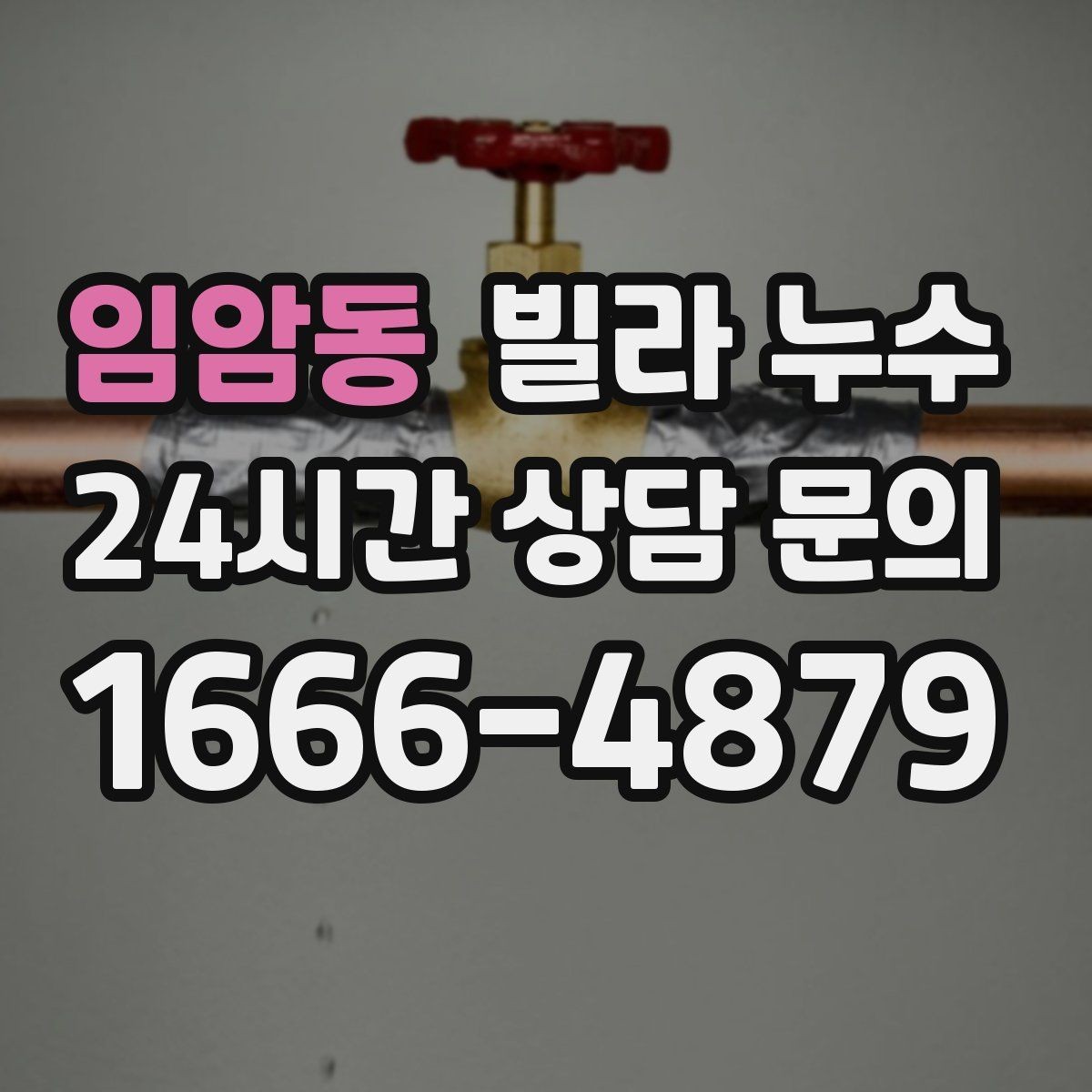 임암동 빌라 누수 보일러 배관 문제로 바닥이 젖을 수 있을까
