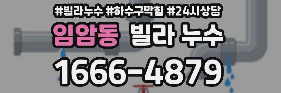 임암동 빌라 누수