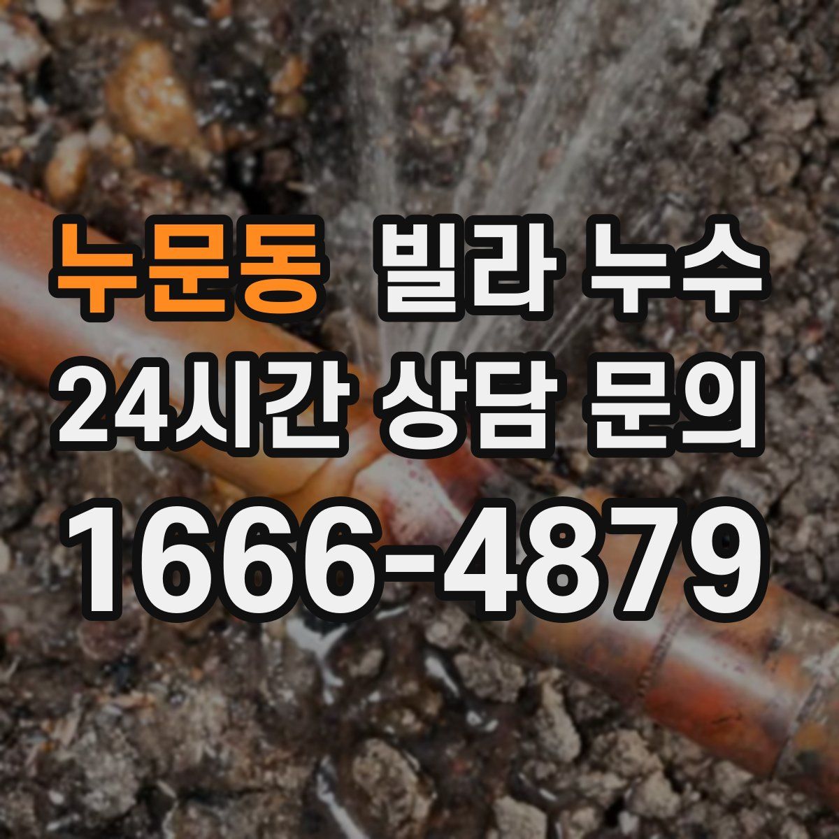 누문동 빌라 누수