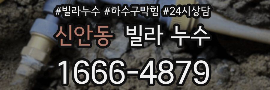 신안동 빌라 누수