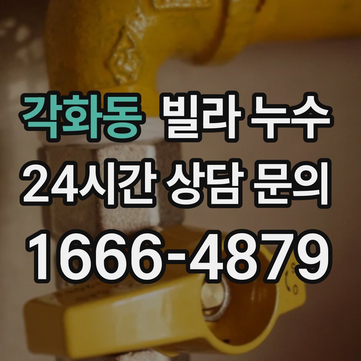 각화동 빌라 누수 욕실 벽 타일 사이 물스밈이 늘었다면