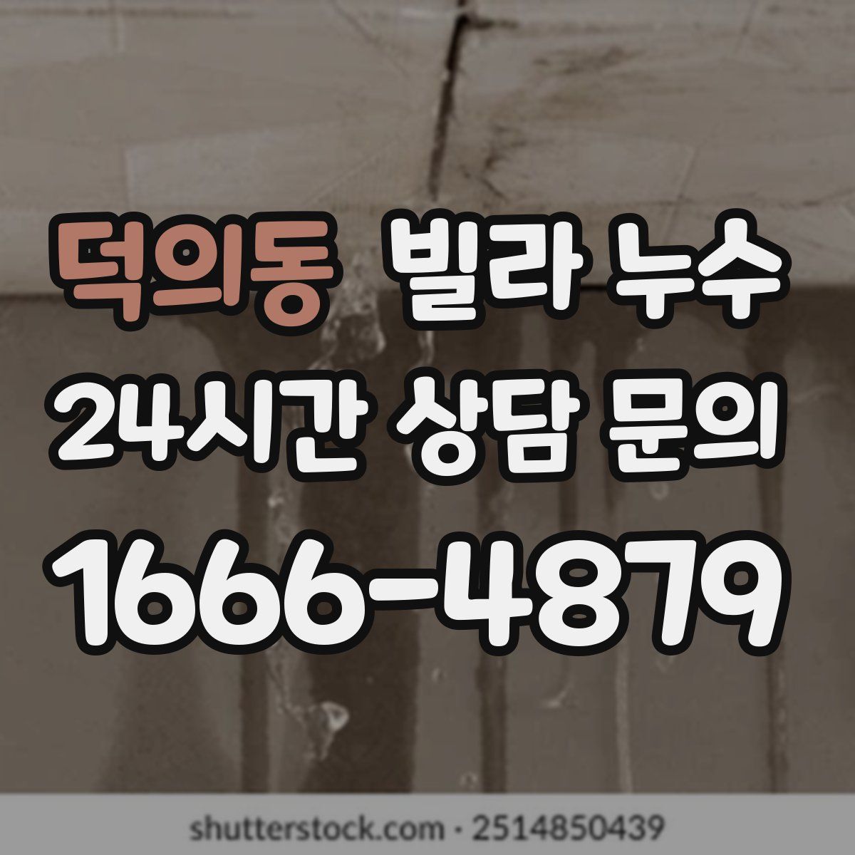 덕의동 빌라 누수