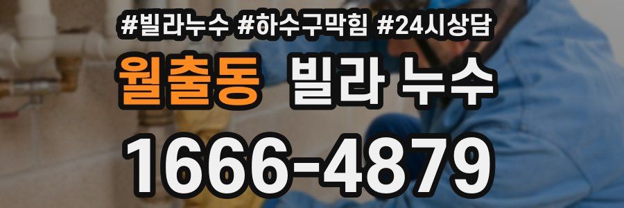 월출동 빌라 누수