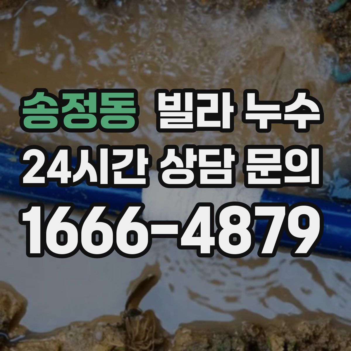 송정동 빌라 누수