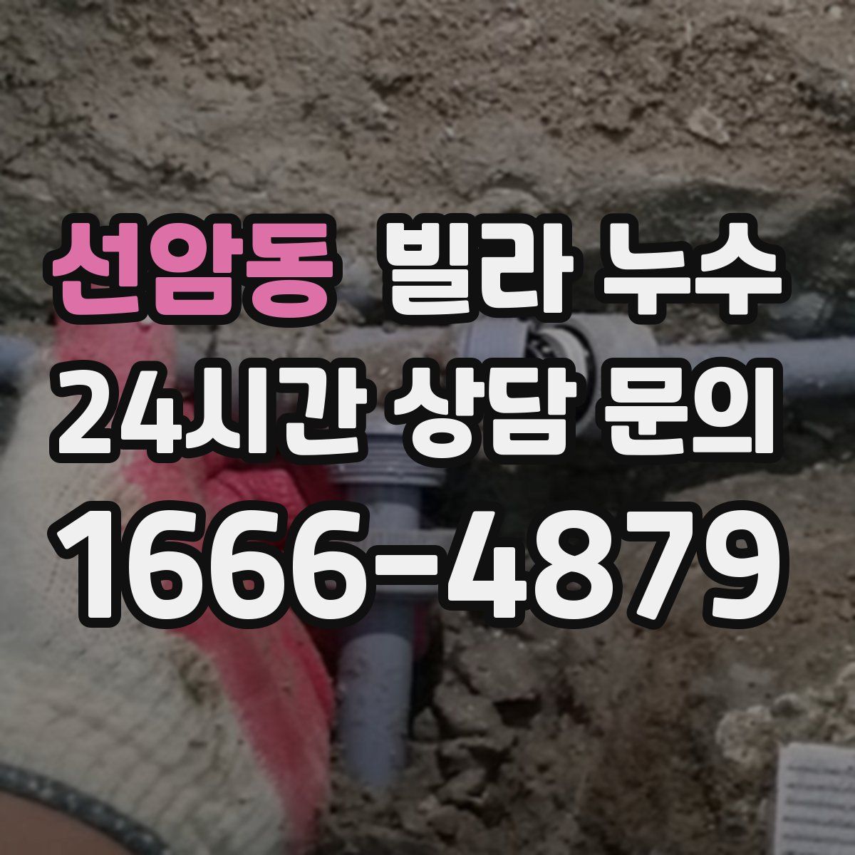 선암동 빌라 누수