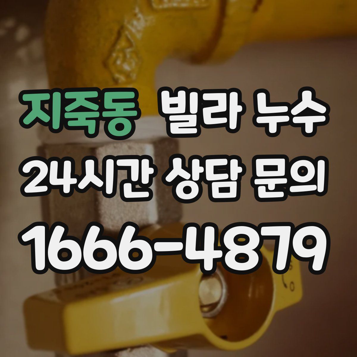 지죽동 빌라 누수