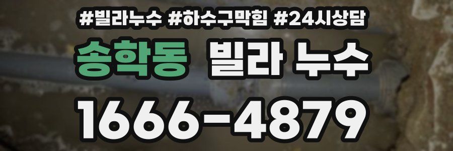 송학동 빌라 누수
