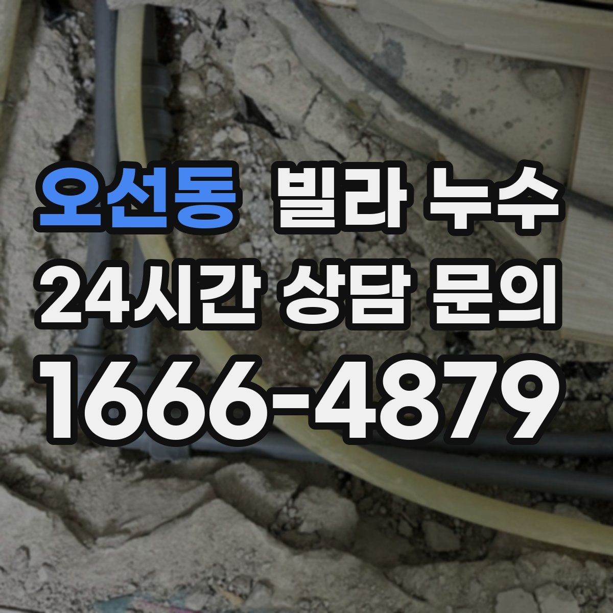 오선동 빌라 누수 문제를 키우지 않는 가장 현실적인 방법
