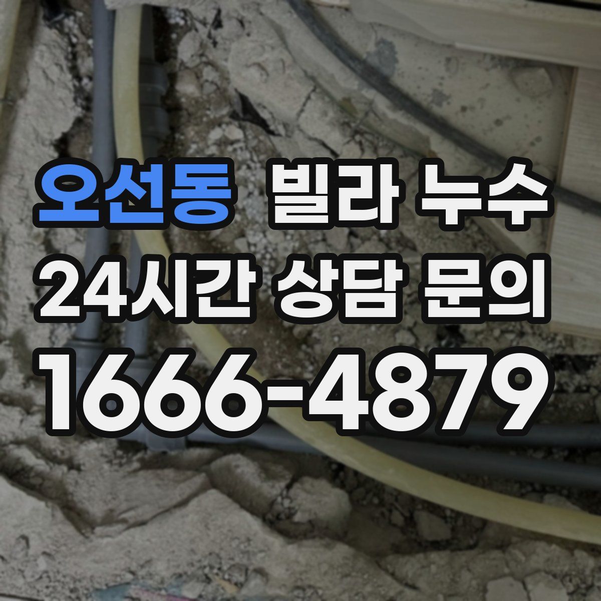 오선동 빌라 누수