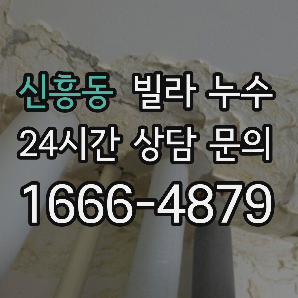 신흥동 빌라 누수