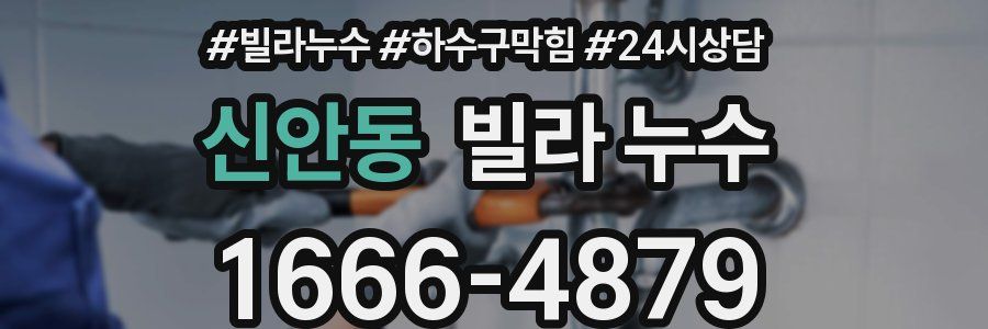 신안동 빌라 누수