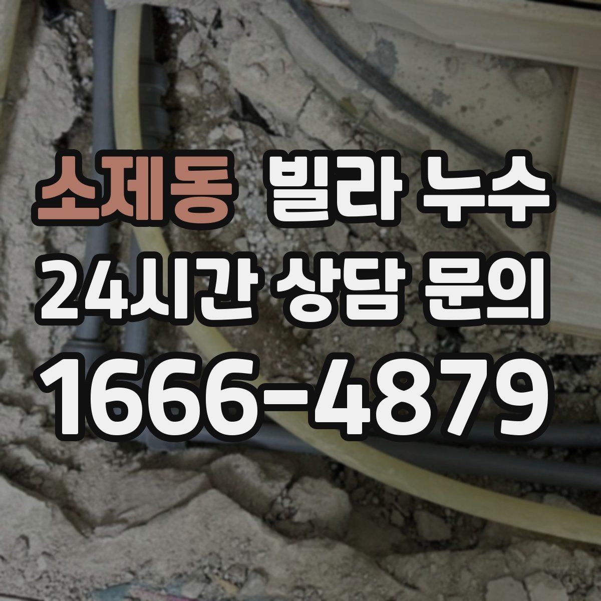 소제동 빌라 누수 제습기 돌려도 마르지 않는 벽은 원인이 따로 있어요