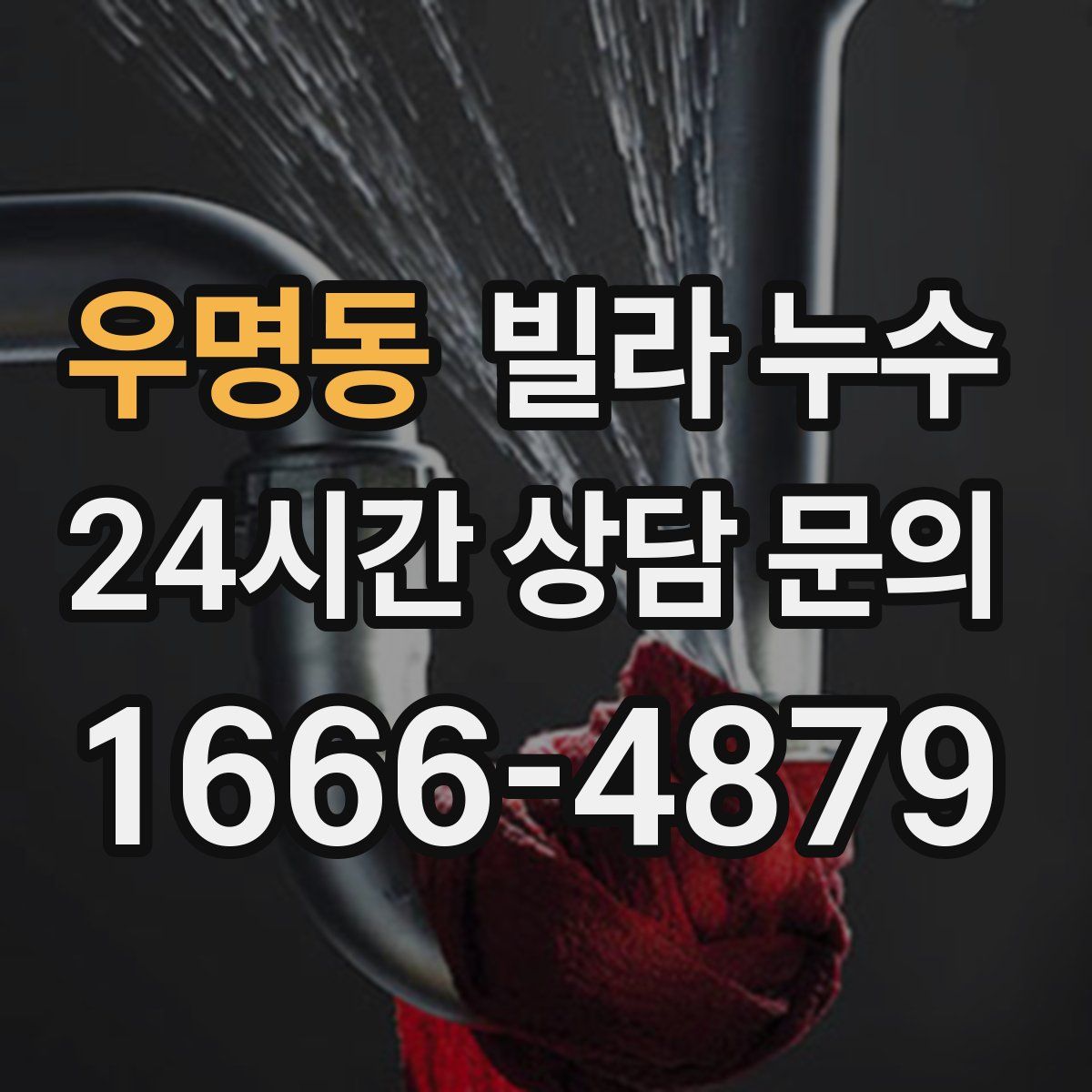 우명동 빌라 누수