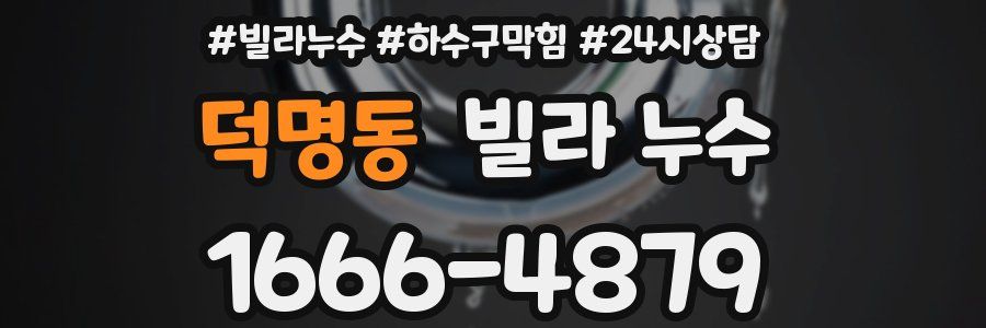 덕명동 빌라 누수