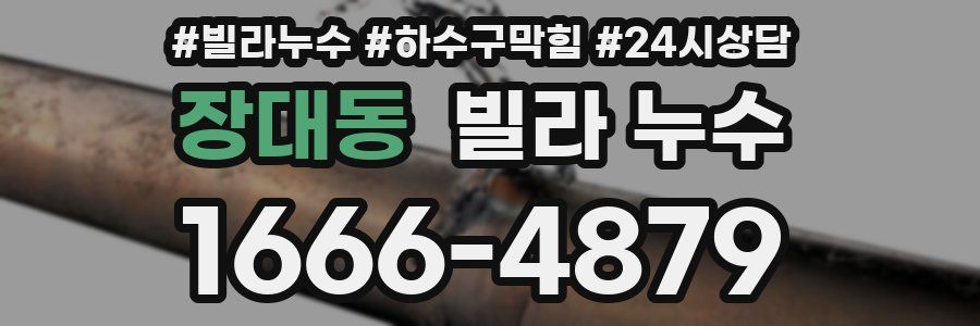 장대동 빌라 누수