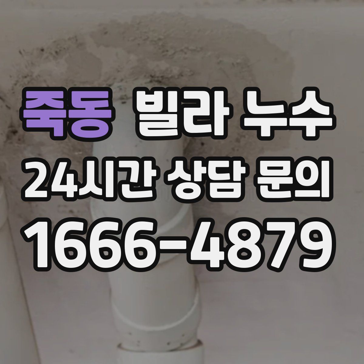 죽동 빌라 누수