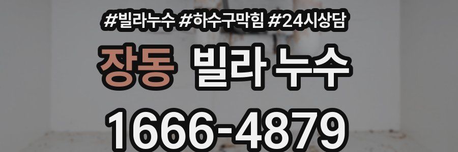 장동 빌라 누수