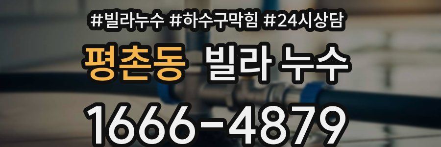 평촌동 빌라 누수